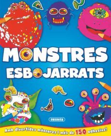 monstres esbojarrats amb mascares i adhesius-9788467736717