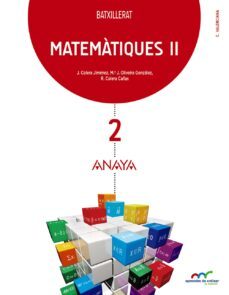 matematiques ii.2º bachillerato-9788469813317
