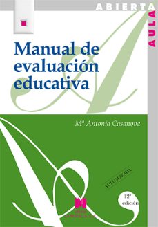 manual de evaluacion educativa-maria antonia casanova-9788471338617