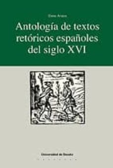 antologia de textos retoricos españoles del siglo xvi-9788474854817