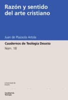 razon y sentido del arte cristiano-juan de plazaola artola-9788474855517