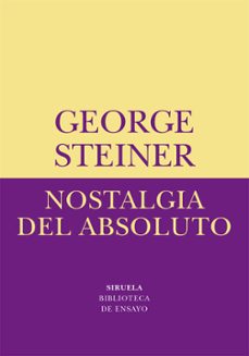 nostalgia del absoluto-9788478445417
