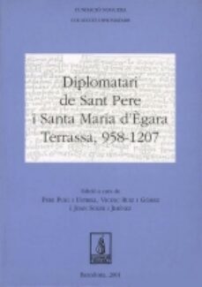 diplomatari de sant pere i santa maria d egara-9788479358617