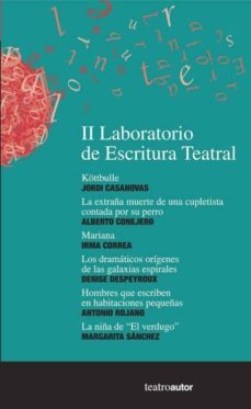 ii laboratorio de escritura teatral-9788480488617