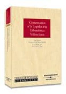 comentarios legislacion urbanistica valenciana-santiago gonzalez varas ibañez-9788483551417