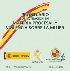 prontuario de actuacion en materia procesal y violencia sobre la mujer-9788484397717