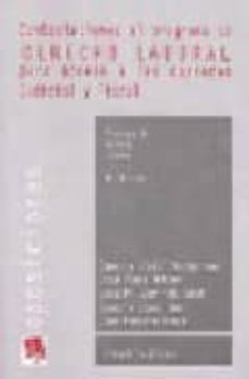 contestaciones al programa de derecho laboral para acceso a las c arreras judicial y fiscal (2ª ed.)-ignacio albiol montesinos-9788484421917
