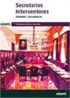 secretarios interventores: temario-volumen iii-9788490258217