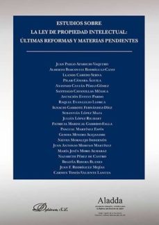 estudios sobre la ley de propiedad intelectual: ultimas reformas y materias pendientes-9788490857717