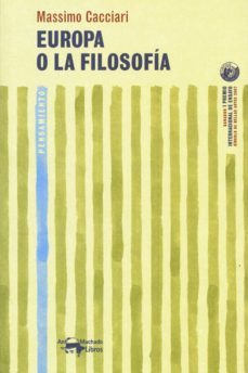 europa o la filosofia (ebook)-massimo cacciari-9788491143017