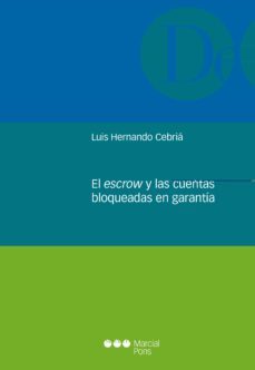 el escrow y las cuentas bloqueadas en garantia-9788491237617