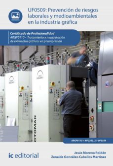 (i.b.d.) argp0110 prevencion de riesgos laborales y medioambienta les en la industria grafica.-9788491985617