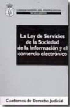la ley de servicios de la sociedad de la informacion y el comerci o electronico-antonio (dir.) salas carceller-9788496809017
