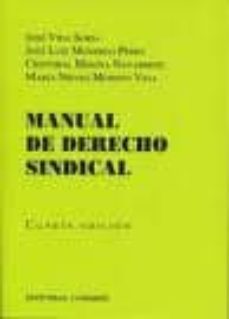 manual de derecho sindical (4ª ed)-9788498365917