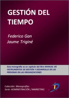 gestion del tiempo (ebook)-federico gan bustos-jaumen trigine i prats-9788499694917