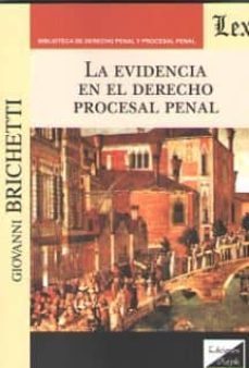 la evidencia en el derecho procesal penal-giovanni brichetti-9789563921717