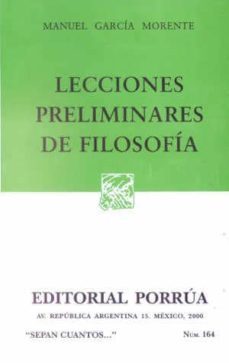 lecciones preliminares de filosofia-9789684322417