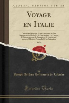 voyage en italie, vol. 4-9780259031727