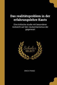 das realittsproblem in der erfahrungslehre kants-9780274454327