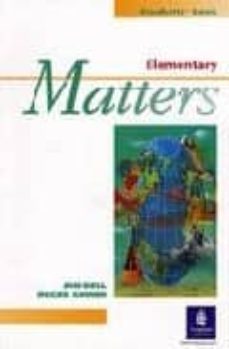 matters elementary. students  book-jan bell-roger gower-9780582273627