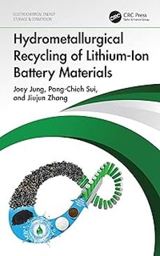 hydrometallurgical recycling of lithium-ion battery materials-9781032216027