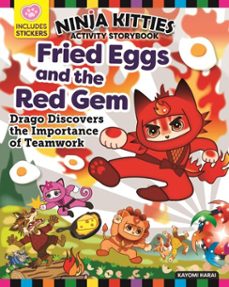 ninja kitties fried eggs and the red gem activity storybook (ebook)-rob hudnut-9781637411827