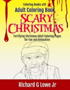 adult coloring book scary christmas-9781943517527