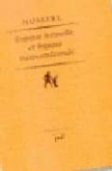 logique formelle et logique transcendantale: essai d une critique de la raison logique (5e ed.)-9782130377627