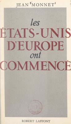 les etats-unis d'europe ont commence (ebook)-jean monnet-9782221220627