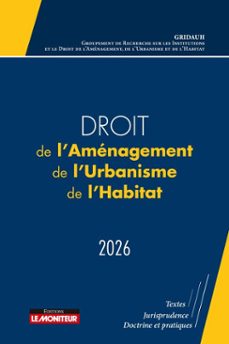 droit de l'aménagement, de l'urbanisme et de l'habitat 2026-9782281137927