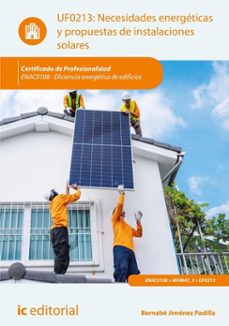 necesidades energeticas y propuestas de instalaciones solares. enac0108 (ebook)-bernabe jimenez padilla-9788411847827