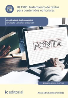 (i.b.d.) argn0210 tratamiento de textos para contenidos editoriales - asistencia a la edicion-alessandra galimberti prince-9788411849227