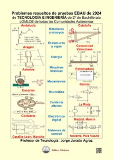 problemas resueltos de pruebas ebau de 2024. tecnologia e ingenieria de 2º de bachillerato-jorge jurado argaz-9788412928327