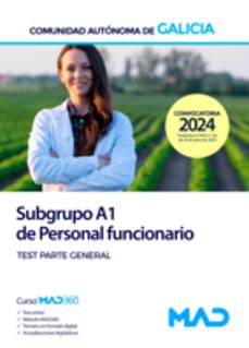 subgrupo a1 de personal funcionario. comunidad autonoma galicia-9788414280027