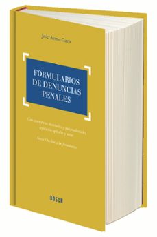 formularios de denuncias penales-francisco garcia alonso-9788416018727