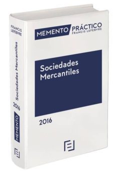 memento sociedades mercantiles  2016-9788416268627