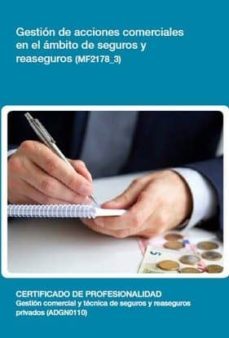 gestion de acciones comerciales en el ambito de seguros y reasegu ros (mf2178_3)-9788416424627