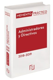 memento administradores y directivos 2018-2019-9788417317027