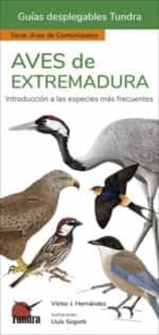 aves de extremadura - guias desplegables tundra-9788418458927