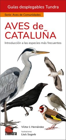 aves de cataluña - guias desplegables tundra-victor j. hernandez-9788419624727