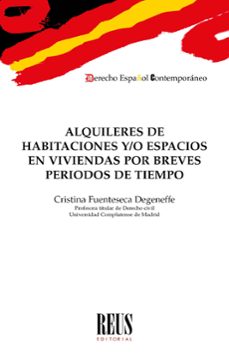 alquileres de habitaciones y/o espacios en viviendas por breves periodos de tiempo-9788429027327
