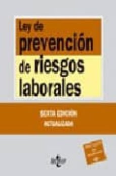ley de prevencion de riesgos laborales (6ª ed.)-9788430946327