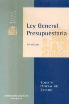 ley general presupuestaria (10ª ed)-9788434016927