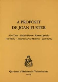 a proposit de joan fuster-9788437059327