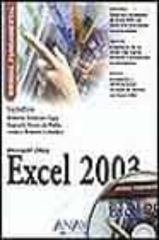 microsoft office excel 2003 (manuales fundamentales) (incluye cd- rom)-9788441516427