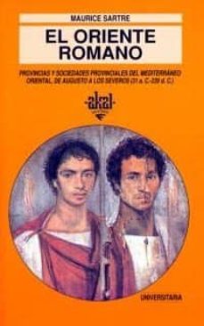 el oriente romano provincias y sociedades provinciales del medite rraneo orient-maurice sarte-9788446004127