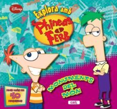 phineas i ferb: monuments del mon: llibre educatiu amb adhesius-9788447461127