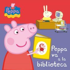 peppa pig. libro de carton - peppa va a la biblioteca (ebook)-9788448841027
