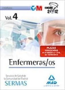 enfermeras/os del servicio de salud de la comunidad de madrid. te mario vol. iv (sermas)-9788467685527