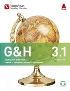 g&h 3.andalucía.geography & history. book 1, 2 geography an 2 cd s (3dclass) 3º eso sociales andalucia ingles-9788468223827